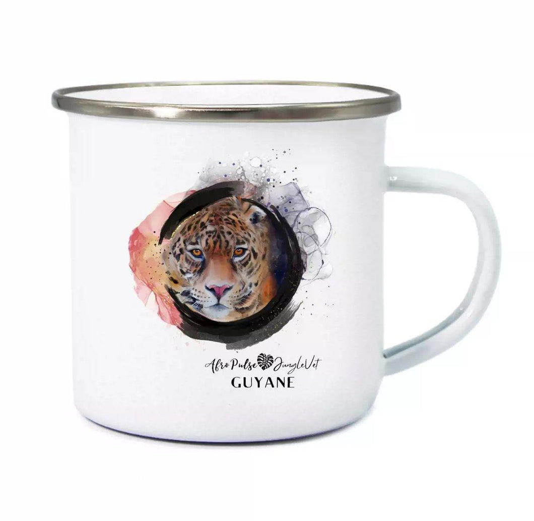 (Copie) Tasse / Mug en émail JAGUAR