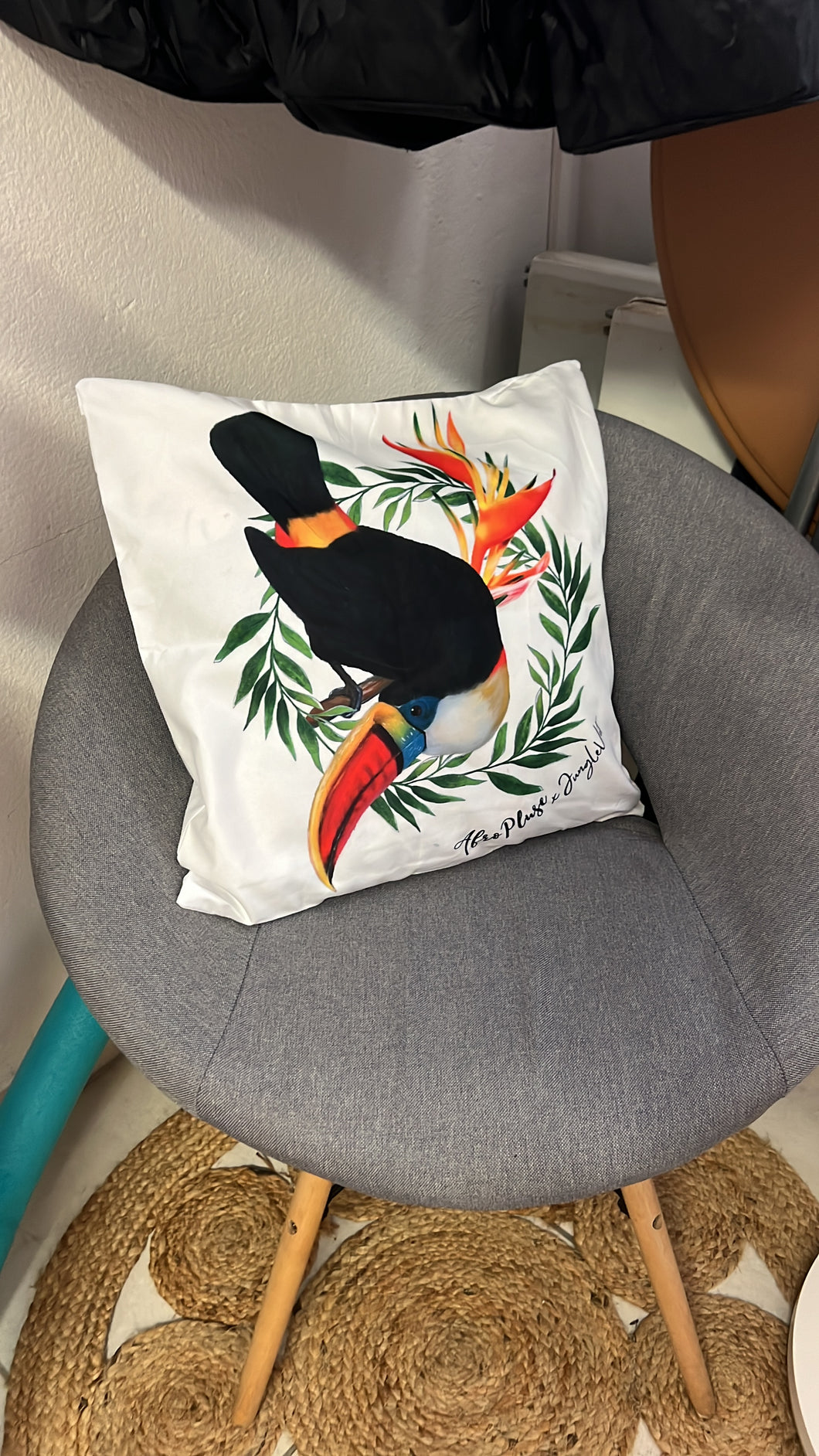 Housse de coussin TOUCAN 1