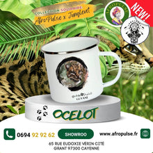 Charger l&#39;image dans la galerie, Tasse / Mug en émail OCELOT
